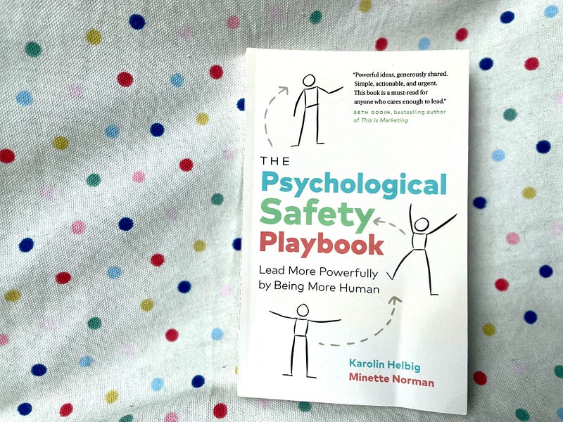 Book Review: The Psychological Safety Playbook!